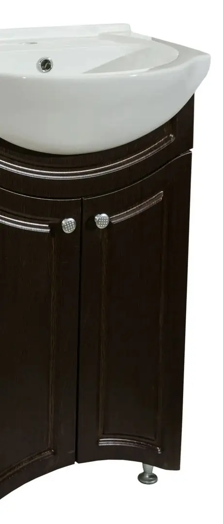 Set dulap cu lavoar Fluture (White/Wenge) - 2