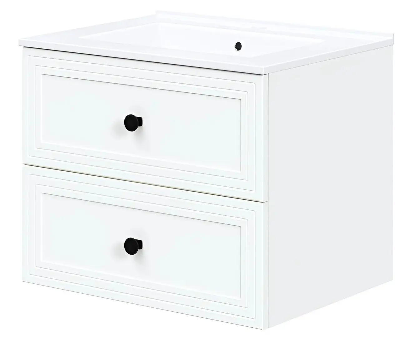 Dulap sub lavoar Halmar Toreto SU-60 (White Matt)