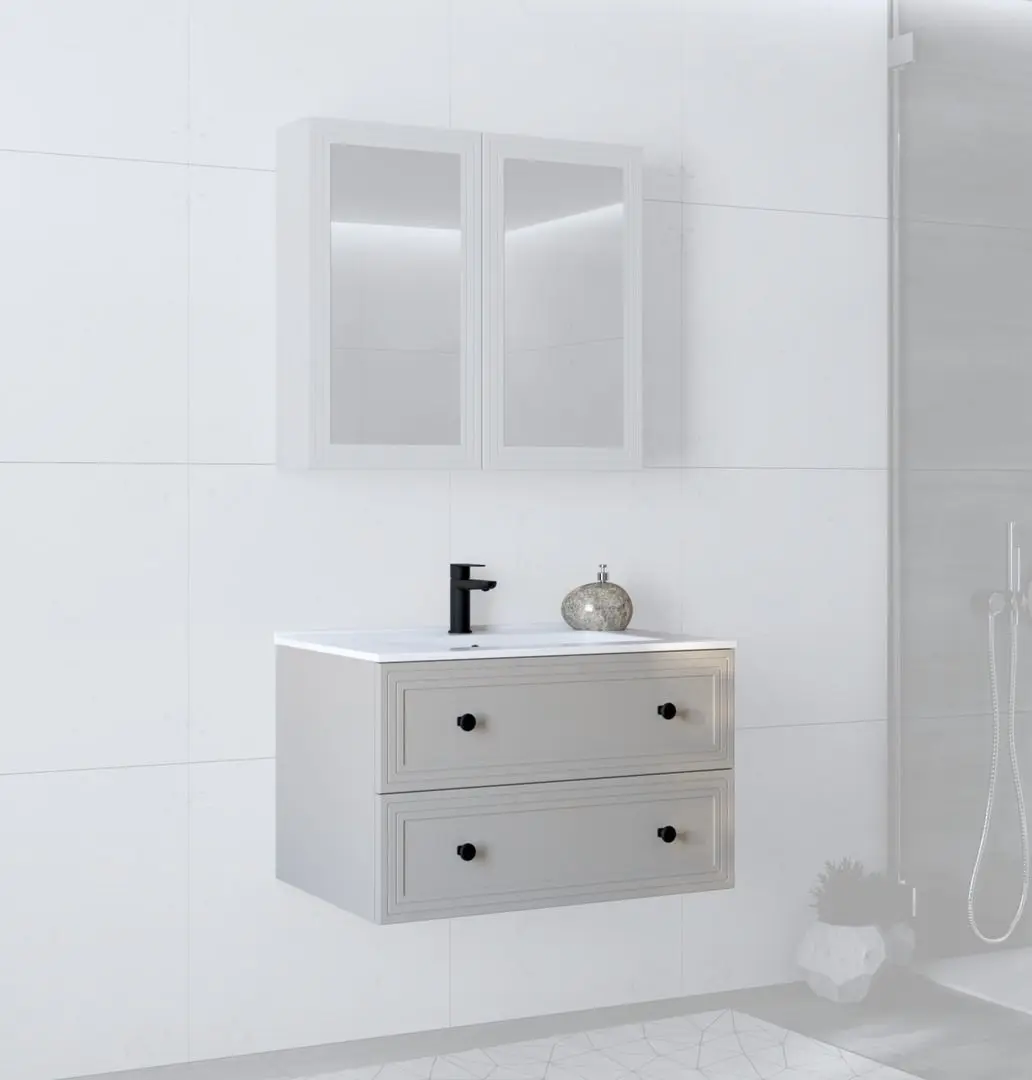 Dulap sub lavoar Halmar Toreto SU-80 (Cashmere Matt)