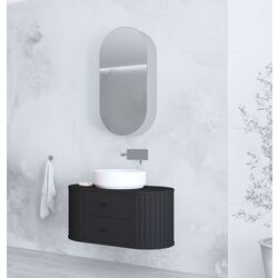 Dulap sub lavoar Halmar Venezia SU (Black Matt)