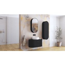 Dulap sub lavoar Halmar Venezia SU (Black Matt) Thumb