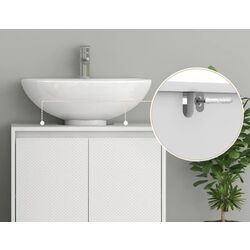 Шкаф под умывальник Homcom 834-715V80WT 30x60 cm (White) Thumb