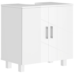 Tumba sub lavoar Homcom 834-742V00WT (White Gloss) Thumb
