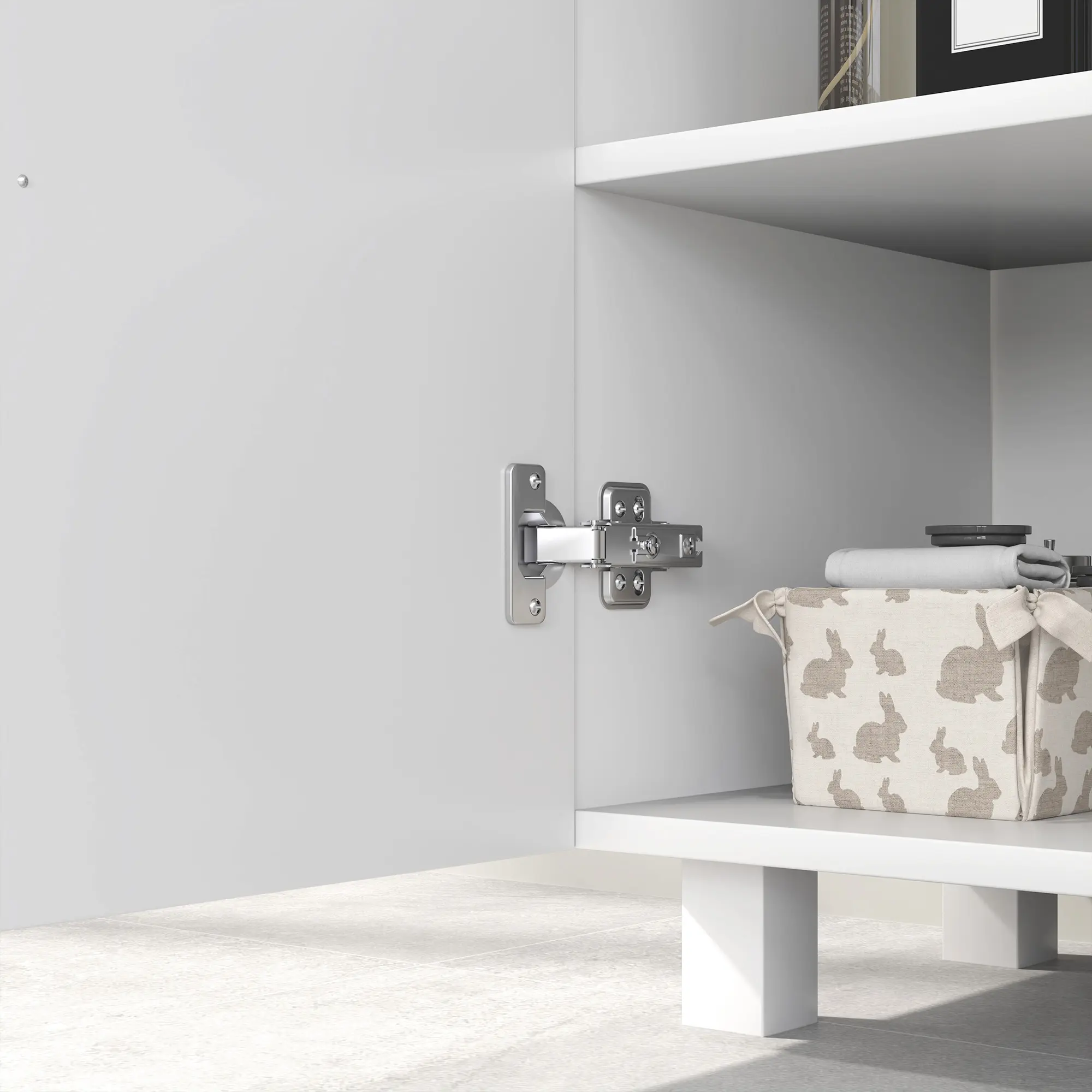Tumba sub lavoar Homcom 834-742V00WT (White Gloss) - 6