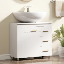 Tumba sub lavoar Homcom 834-824V00WT (White)