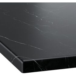 Набор тумбы с раковиной Ikea Angsjon/Backsjon 102x49x41 (Имитация Коричневого Дуба/Имитация Черного Мрамора) Thumb