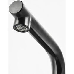 Набор тумбы с раковиной Ikea Angsjon/Backsjon 102x49x41 (Имитация Коричневого Дуба/Имитация Черного Мрамора) Thumb