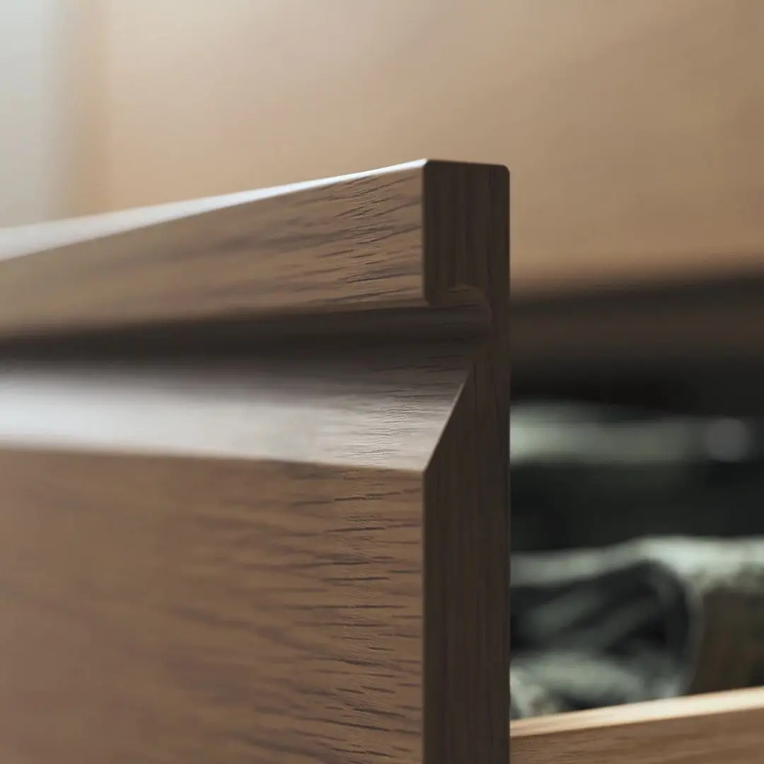 Set tumba cu lavoar Ikea Angsjon/Backsjon 102x49x41 (Aspect Stejar Maro/Aspect Piatra Gri) - 6