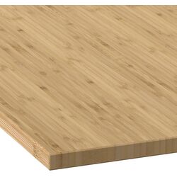 Набор тумбы с раковиной Ikea Angsjon/Backsjon 102x49x71 (Глянцевый Белый/Бамбук) Thumb