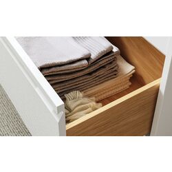 Набор тумбы с раковиной Ikea Angsjon/Backsjon 102x49x71 (Глянцевый Белый/Имитация Белого Мрамора) Thumb