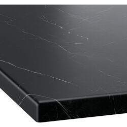 Набор тумбы с раковиной Ikea Angsjon/Backsjon 102x49x71 (Глянцевый Белый/Имитация Черного Мрамора) Thumb