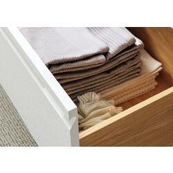 Набор тумбы с раковиной Ikea Angsjon/Backsjon 102x49x71 (Глянцевый Белый/Имитация Ореха) Thumb