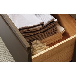 Набор тумбы с раковиной Ikea Angsjon/Backsjon 102x49x71 (Имитация Коричневого Дуба/Имитация Белого Мрамора) Thumb