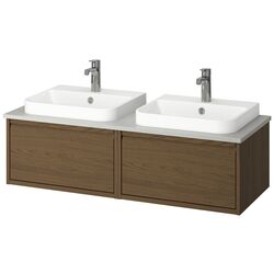 Set tumba cu lavoar Ikea Angsjon/Backsjon 122x49x41 (Aspect Stejar Maro/Aspect Piatra) Thumb