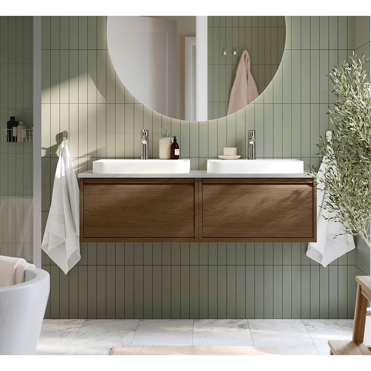 Set Tumba Cu Lavoar Ikea Angsjon Backsjon 122x49x41 Aspect Stejar Maro set-tumba-cu-lavoar-ikea-angsjon-backsjon-122x49x41-aspect-stejar-maro