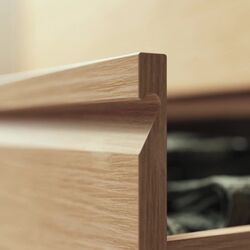 Set tumba cu lavoar Ikea Angsjon/Backsjon 122x49x71 (Aspect Stejar/Aspect Piatra Gri) Thumb