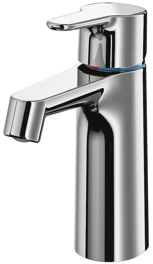 Набор тумбы с раковиной Ikea Angsjon/Backsjon/Brogrund с ящиками 122x49x71 (Под Дуб/Имитация Белого Мрамора) - 12