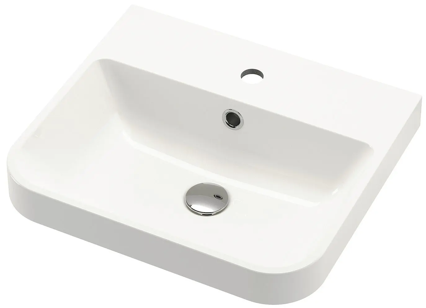 Набор тумбы с раковиной Ikea Angsjon/Backsjon/Brogrund с ящиками 122x49x71 (Под Дуб/Имитация Белого Мрамора) - 7