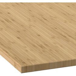 Набор тумбы с раковиной Ikea Angsjon/Backsjon с ящиками 102x49x71 (Глянцевый Белый/Бамбук) Thumb