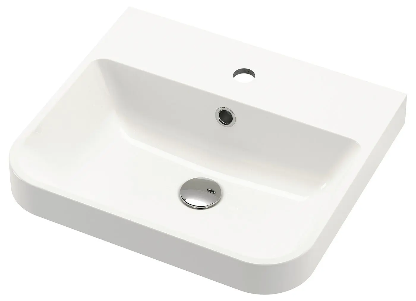 Set tumba cu lavoar Ikea Angsjon/Backsjon cu sertare 82x49x71 (Aspect Stejar/Aspect Marmura Neagra) - 5