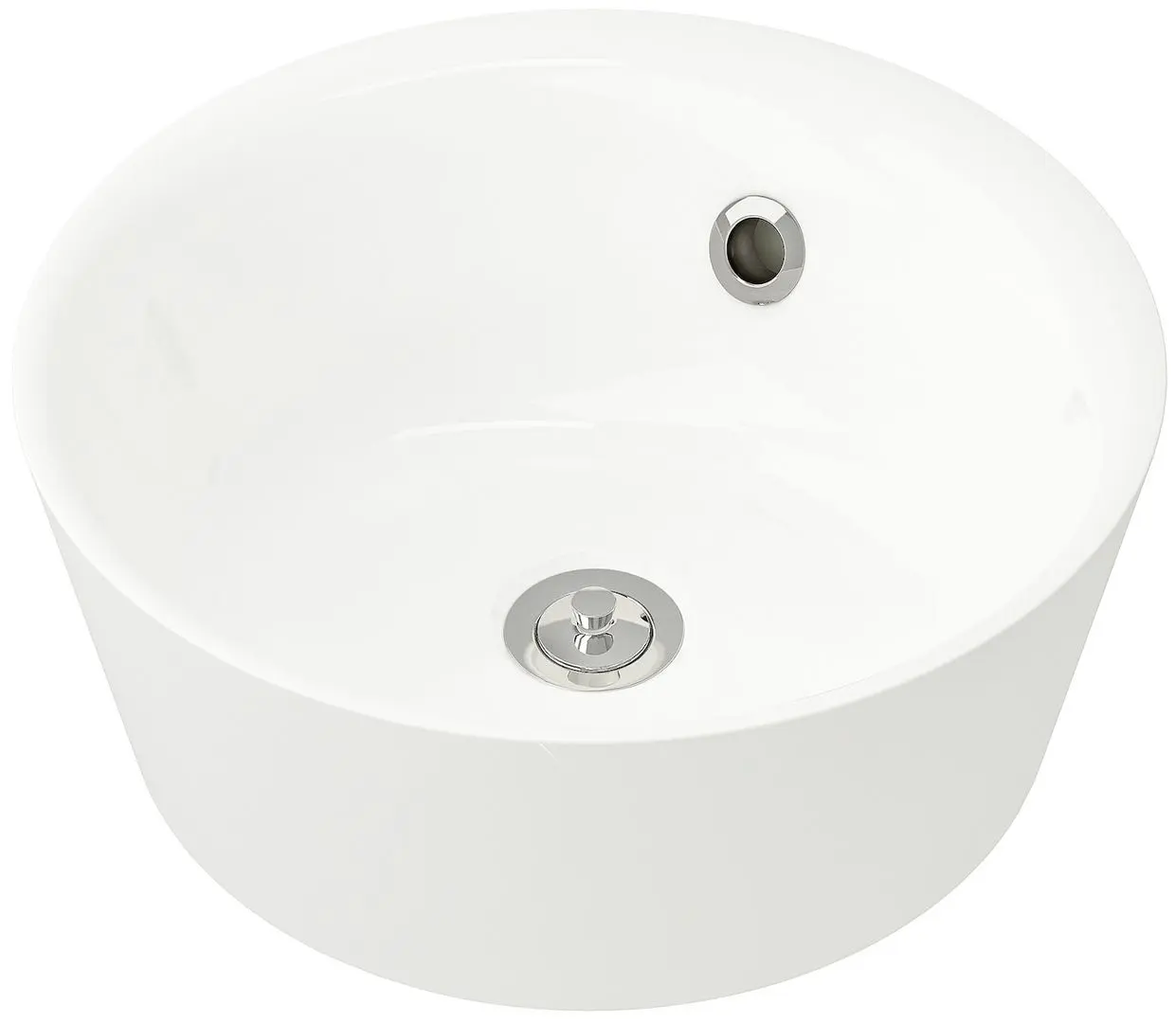 Set tumba cu lavoar Ikea Angsjon/Kattevik cu sertare 82x49x80 (Alb Lucios/Aspect Marmura Alba) - 5