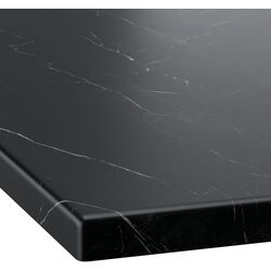 Набор тумбы с раковиной Ikea Angsjon/Kattevik с ящиками 82x49x80 (Имитация Дуба/Имитация Черного Мрамора) Thumb