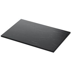 Set tumba cu lavoar Ikea Angsjon/Oxmyren/Brogrund cu sertare 82x49x77 (Alb Lucios/Aspect Marmura Neagra) Thumb