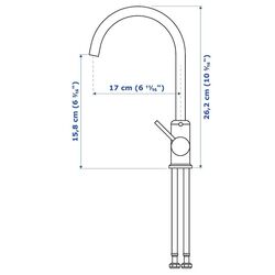 Комплект тумбы с мойкой Ikea Enhet 139x63x87 (Белый) Thumb