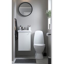 Набор тумбы с раковиной Ikea Enhet/Tvallen 1 дверца/смеситель 44x43x65 (Белый)