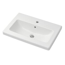 Набор тумбы с раковиной Ikea Enhet/Tvallen 2 двери/смеситель 64x43x65 (Белый) Thumb