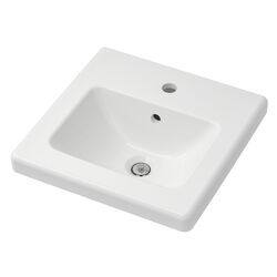 Набор тумбы с раковиной Ikea Enhet/Tvallen 2 ящика/смеситель 44x43x65 (Серый) Thumb