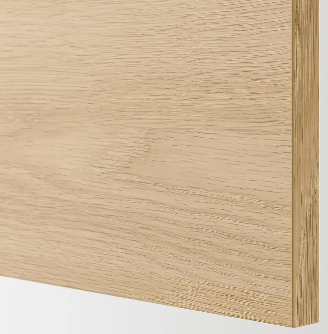 Набор тумбы с раковиной Ikea Enhet/Tvallen с ящиками 44x43x65 (Белый/Имитация Дуба) - 4