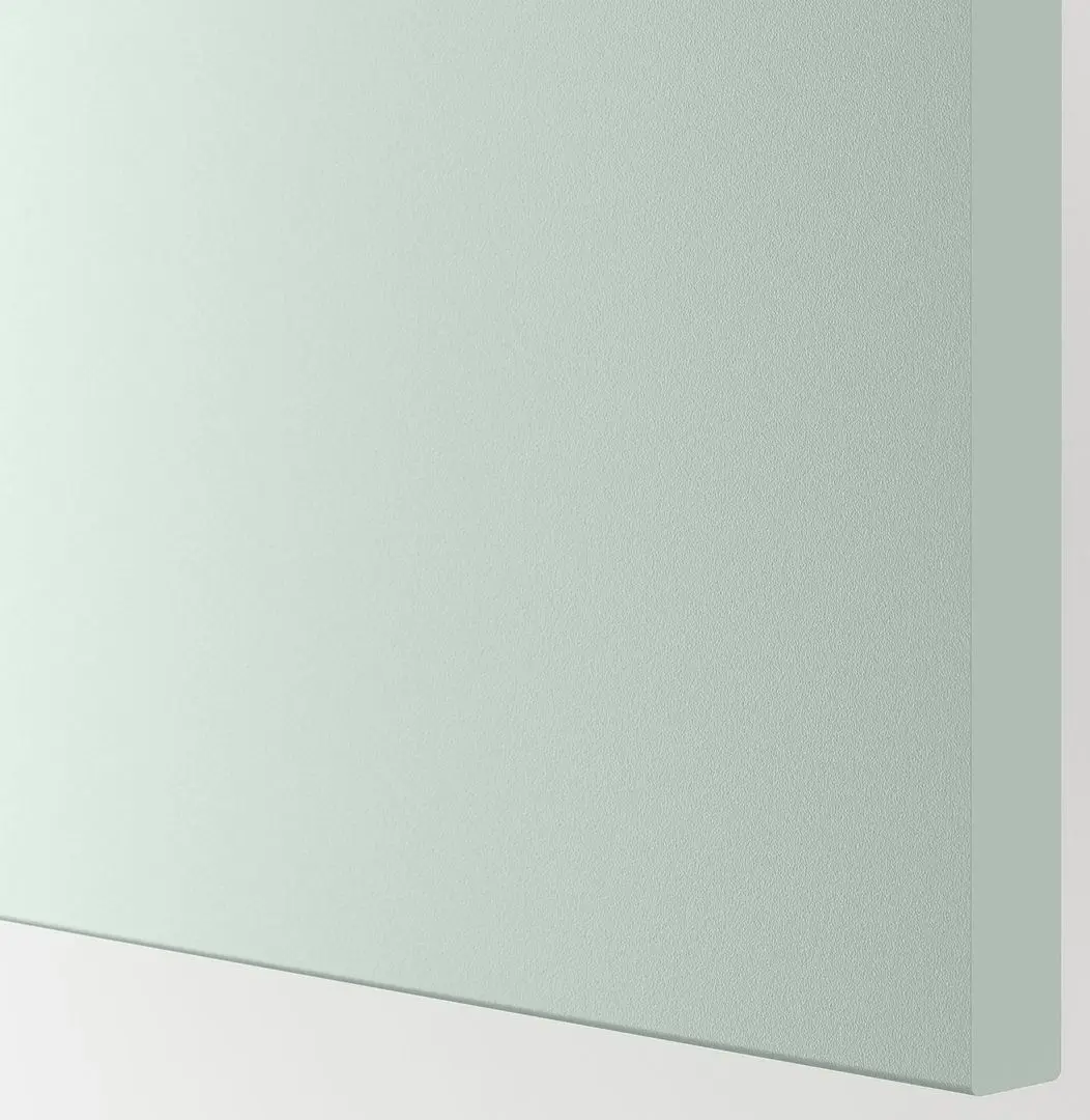 Set tumba cu lavoar Ikea Enhet/Tvallen cu sertare 44x43x65 (Alb/Gri-Verde Deschis) - 4