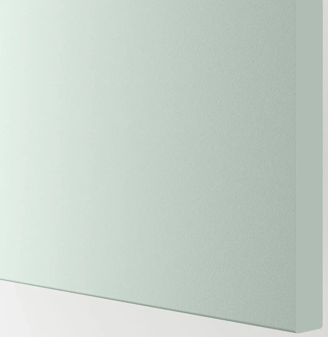 Set tumba cu lavoar Ikea Enhet/Tvallen cu sertare 64x43x65 (Alb/Gri-Verde Deschis) - 4