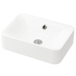 Набор тумбы с раковиной Ikea Godmorgon/Tolken/Horvik 102x49x72 (Белый Глянцевый/Белый) Thumb