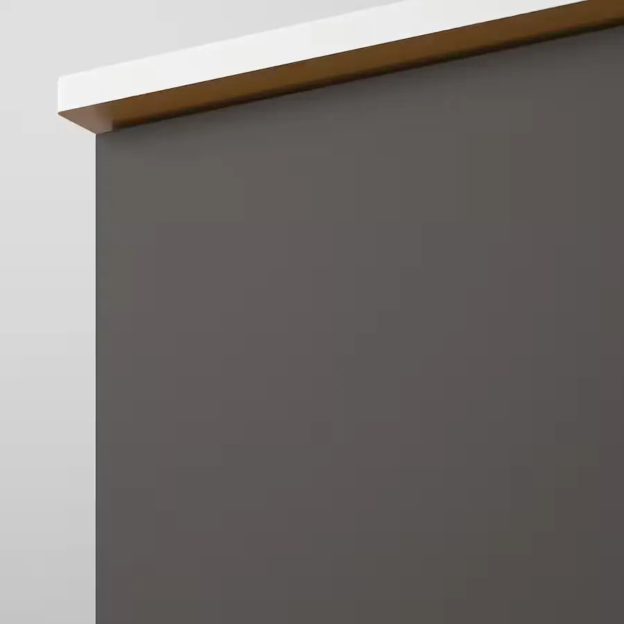 Набор тумбы с раковиной Ikea Godmorgon/Tolken/Horvik раковина 45cm/смеситель 102x49x43 (Гиллбурен Темно-серый/Под Мрамор) - 4