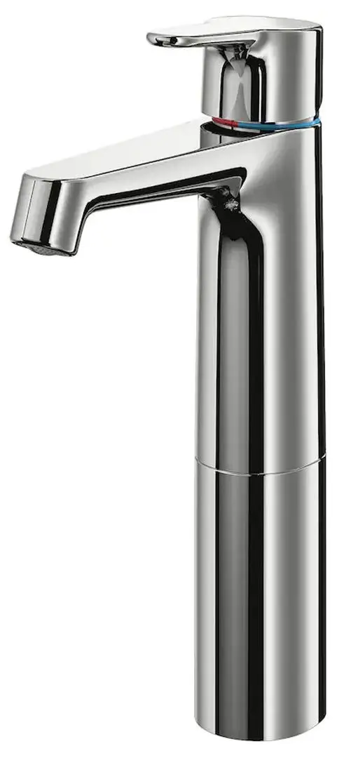 Набор тумбы с раковиной Ikea Godmorgon/Tolken/Horvik раковина 45x45/смеситель 102x49x72 (Белый/Под Черный Мрамор/Брогрунд) - 8