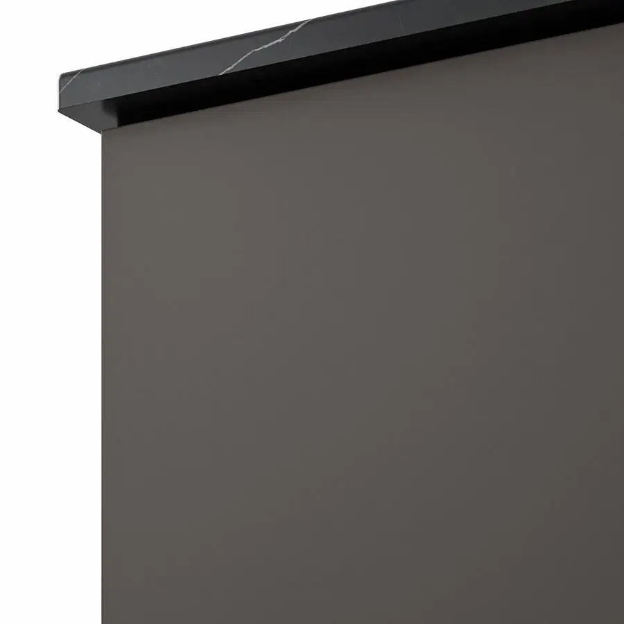 Набор тумбы с раковиной Ikea Godmorgon/Tolken/Horvik раковина/смеситель 82x49x72 (Гилбурен Темно-серый/Под Черный Мрамор) - 4