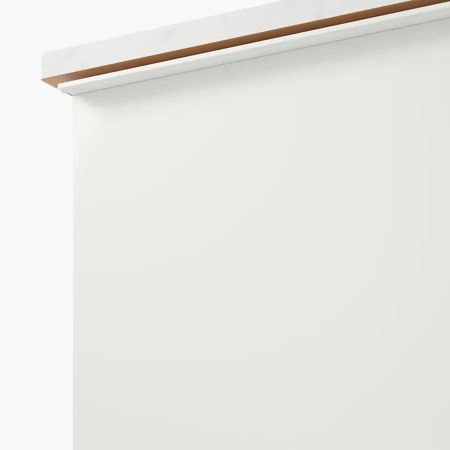 Набор тумбы с раковиной Ikea Godmorgon/Tolken/Oxmyren 102x49x72 (Белый Глянцевый/Имитация Мрамора) - 4