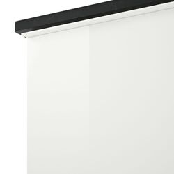 Набор тумбы с раковиной Ikea Godmorgon/Tolken/Oxmyren 82x49x72 (Белый Глянцевый/Имитация Черного Мрамора) Thumb