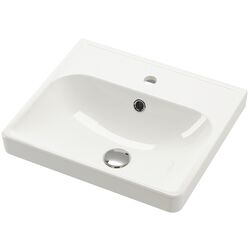 Набор тумбы с раковиной Ikea Havback/Hagaan/Dalskar с ящиками/полками 102x49x71 (Темно-серый/Под Дуб/Имитация Белого Мрамора) Thumb