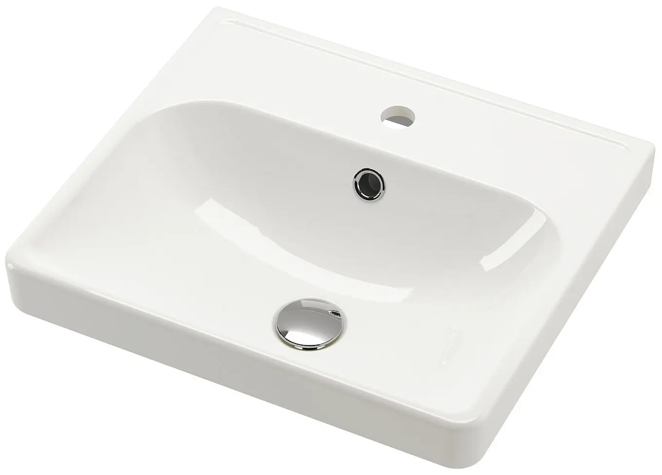 Набор тумбы с раковиной Ikea Havback/Hagaan/Dalskar с ящиками/полками 102x49x71 (Темно-серый/Под Дуб/Имитация Белого Мрамора) - 5