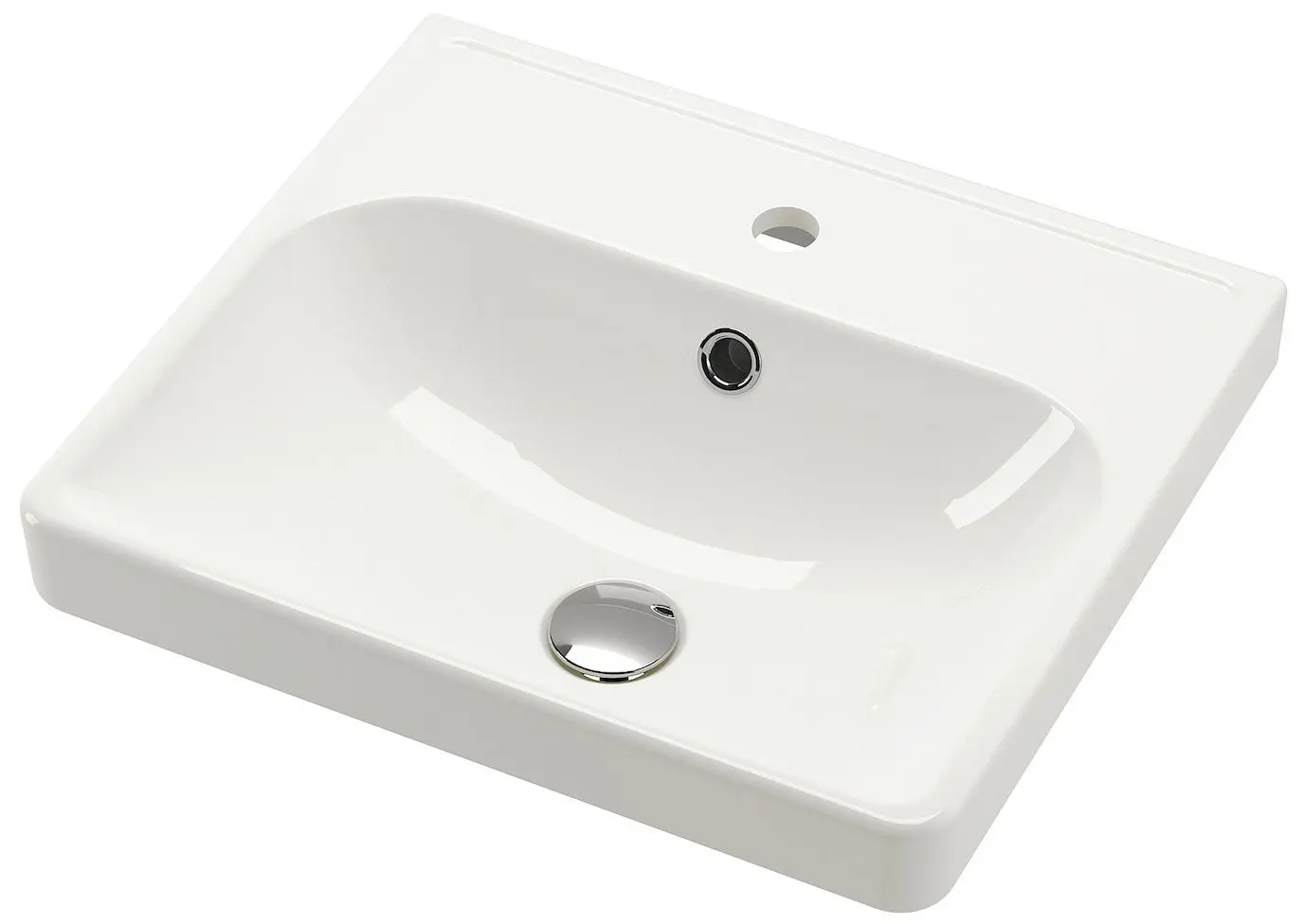 Набор тумбы с раковиной Ikea Havback/Orrsjon/Dalskar с дверцами 82x49x71 (Бежевый) - 6