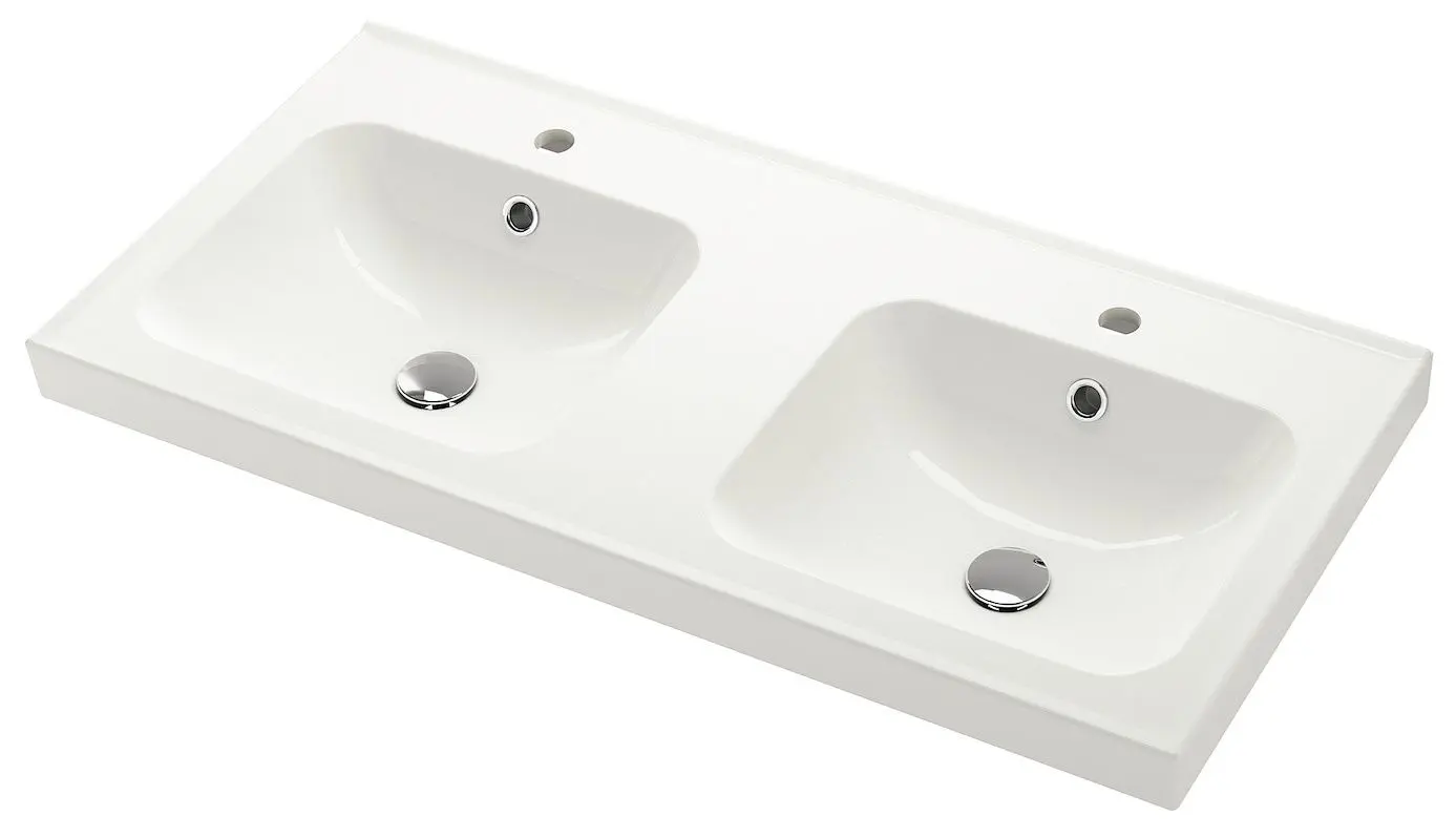 Набор тумбы с раковиной Ikea Havback/Orrsjon/Dalskar с ящиками 102x49x69 (Бежевый) - 7