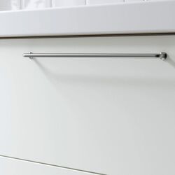 Набор тумбы с раковиной Ikea Havback/Orrsjon/Dalskar с ящиками 122x49x71 (Белый/Имитация Серого Камня) Thumb