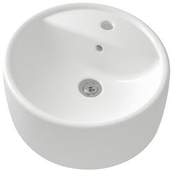 Набор тумбы с раковиной Ikea Havback/Tornviken/Dalskar с ящиками 82x49x79 (Бежевый/Имитация Черного Мрамора) Thumb