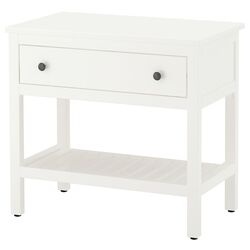 Набор тумбы с раковиной Ikea Hemnes/Kattevik/Voxnan с ящиком/полкой 82x48x91 (Белый) Thumb