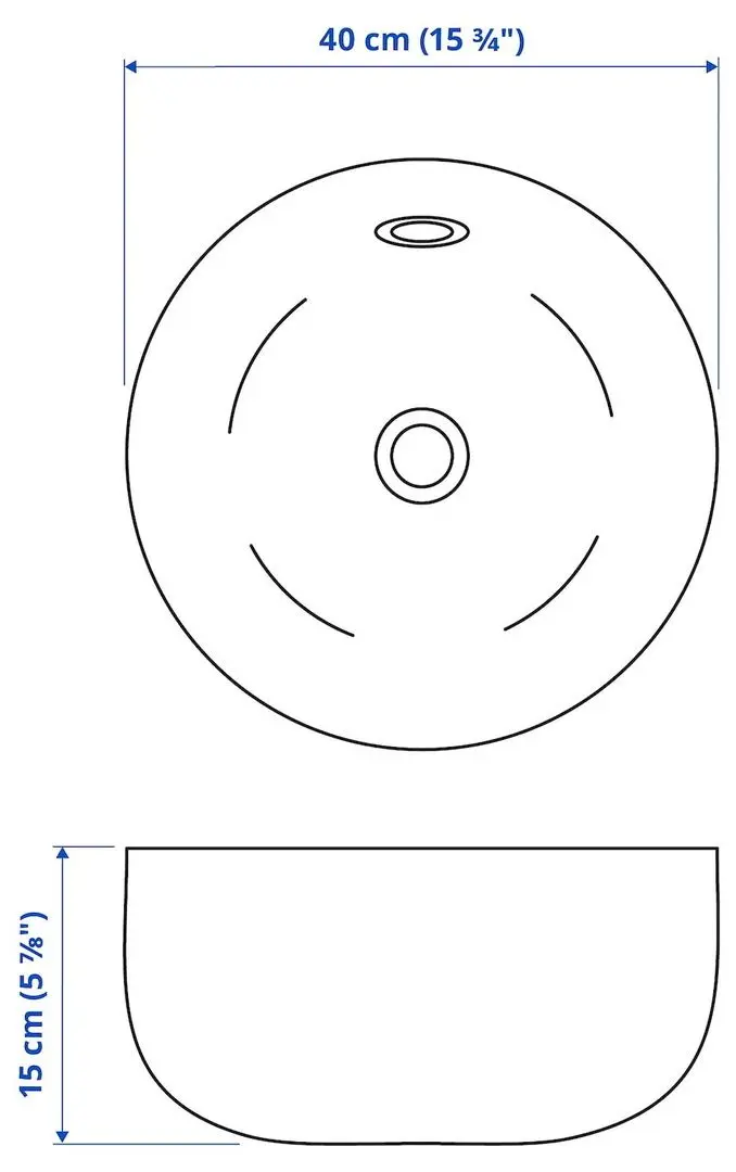 Набор тумбы с раковиной Ikea Hemnes/Kattevik/Voxnan с ящиком/полкой 82x48x91 (Белый) - 5