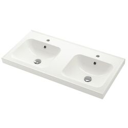 Набор тумбы с раковиной Ikea Hemnes/Orrsjon/Voxnan c ящиками 102x49x89 (Белый) Thumb