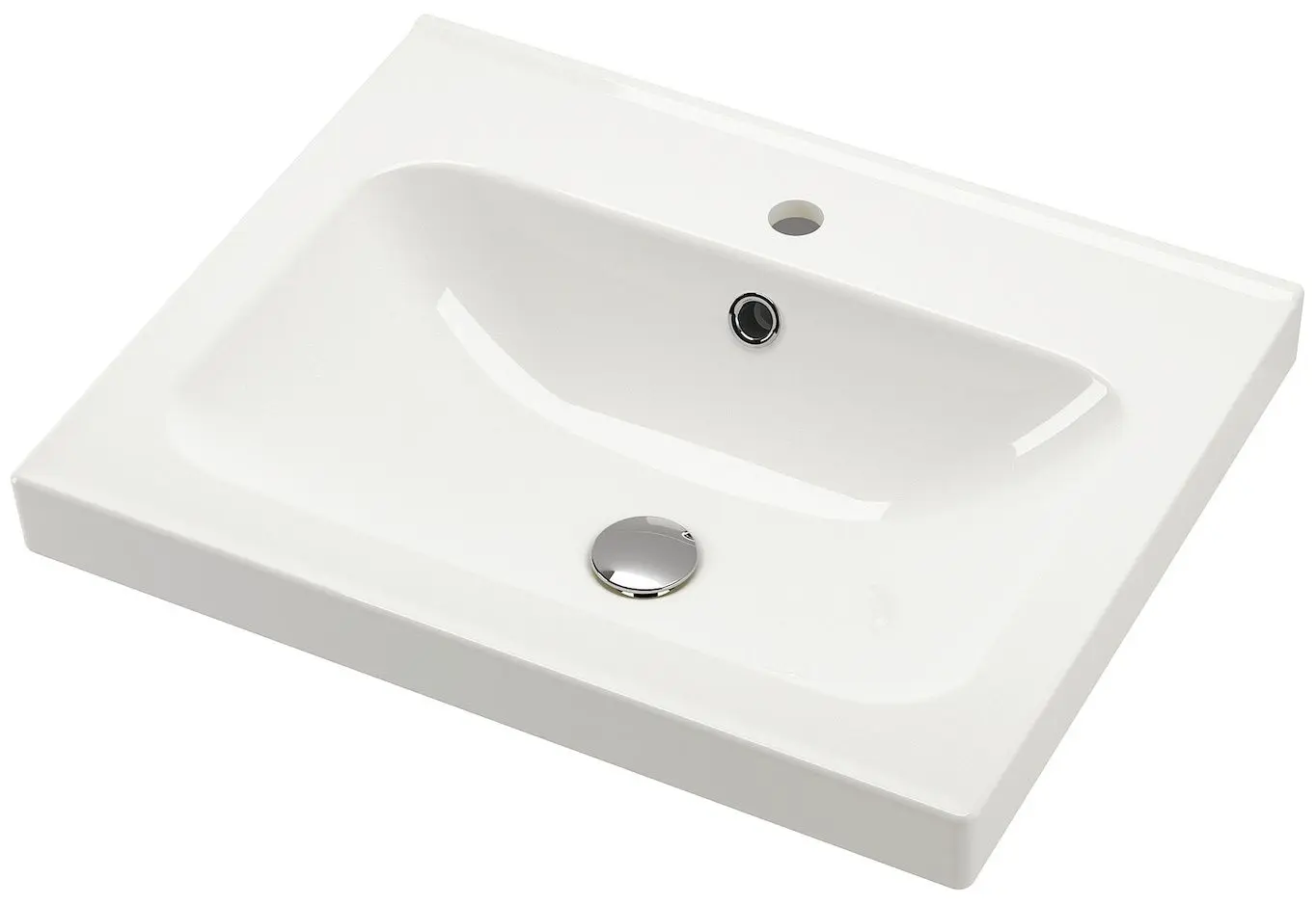 Набор тумбы с раковиной Ikea Hemnes/Orrsjon/Voxnan c ящиками 62x49x89 (Белый) - 9